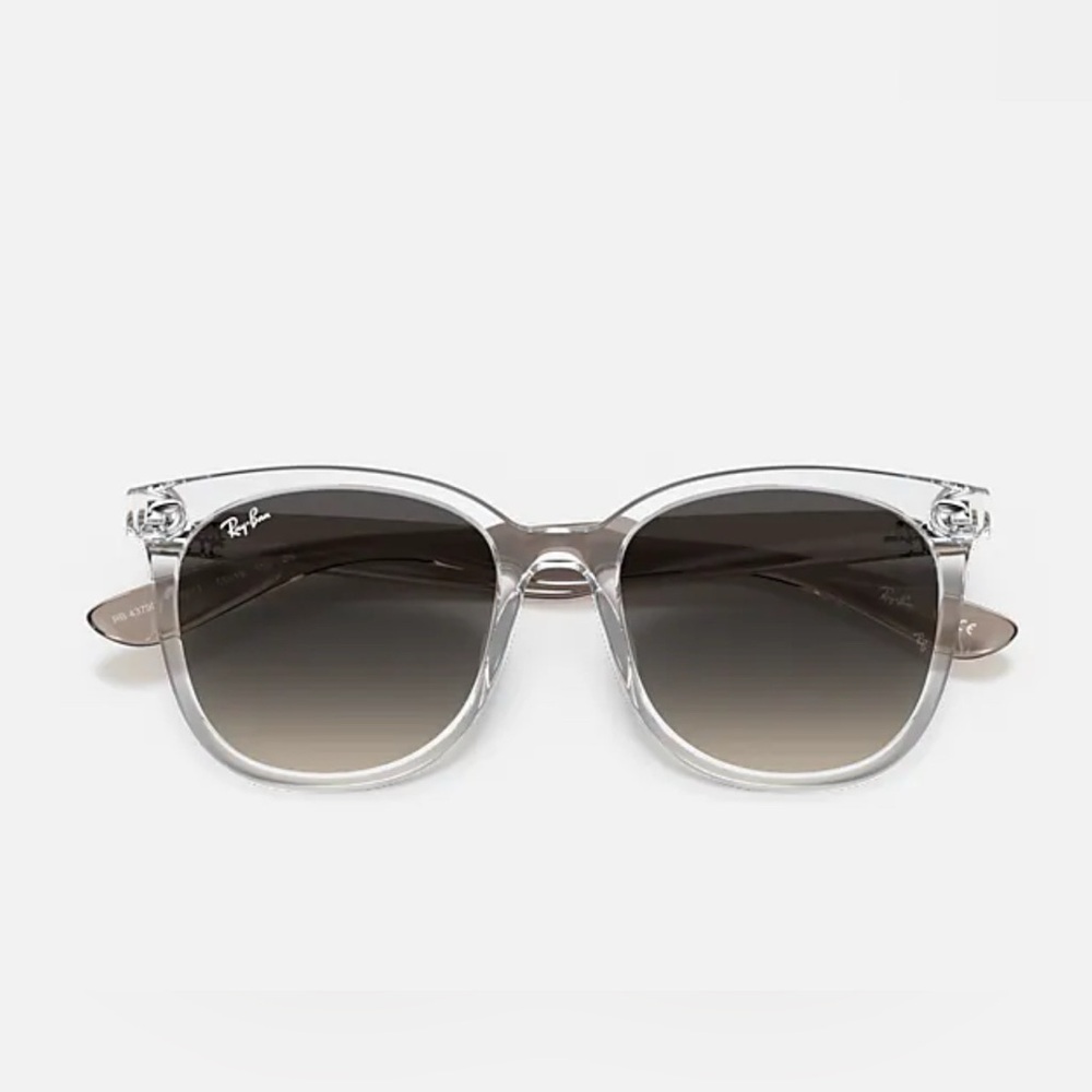 Woman Rayban Square White Sunglasses